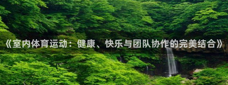 MK体育官网下载平台注册要钱吗：《室内体育运动：健康