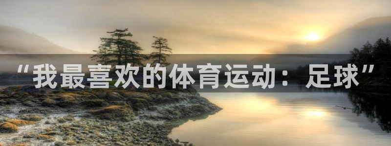 MK体育官网下载平台注册流程图：“我最喜欢的体育运动：足球”