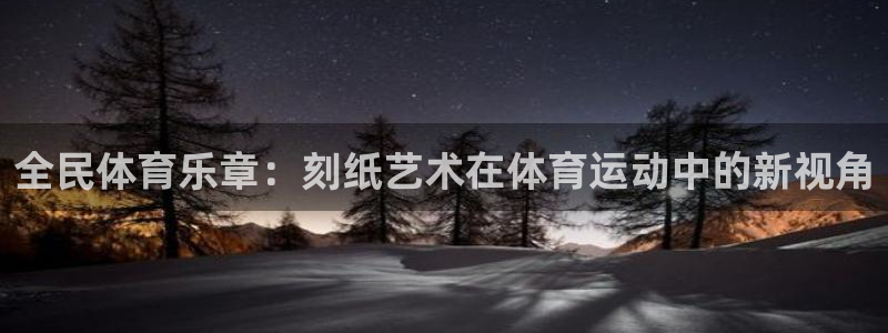 MK体育官方正版app五金厂：全民体育乐章：刻纸艺术